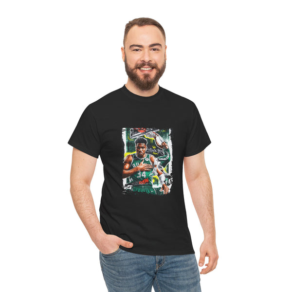 Basketball Graphic Unisex Heavy Cotton Tee - Perfect Gift for Sports Fans