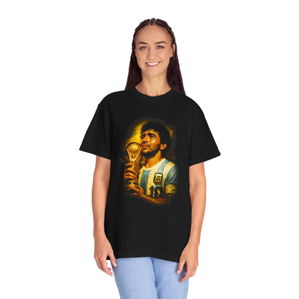 Diego Maradona Vintage T-Shirt, Unisex Tee,  World Cup Memorabilia