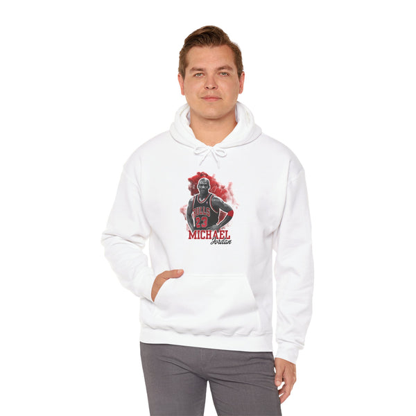 Michael Jordan Tribute Hoodie, Sporty Sweatshirt, Basketball Fan Gear, Unisex Hoodie
