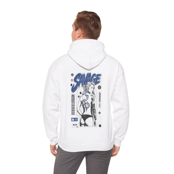 Savage Unisex Heavy Blend™ Hooded Sweatshirt - Bold Graphic Streetwear
