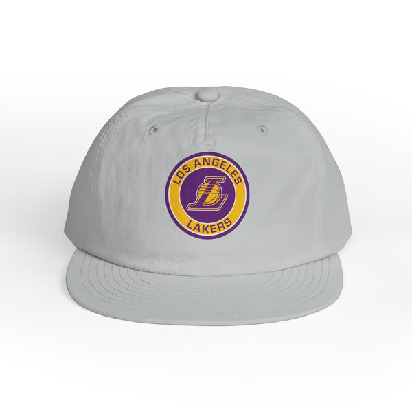 Cool Surf Cap with LA Lakers Design, Beach Hat, Sports Fan Gear