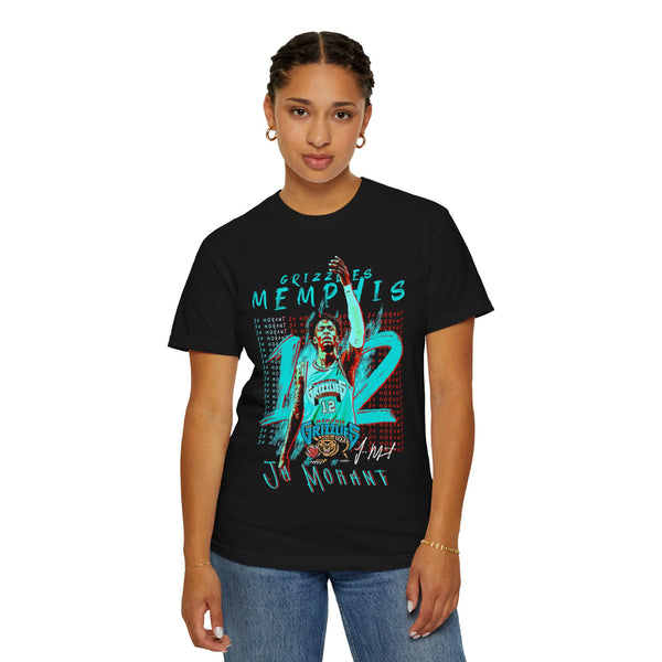 Memphis Grizzlies Jo Morant T-Shirt, Basketball Fan Gear, Sports Shirt, Gift for NBA Fans, Unisex Casual Wear