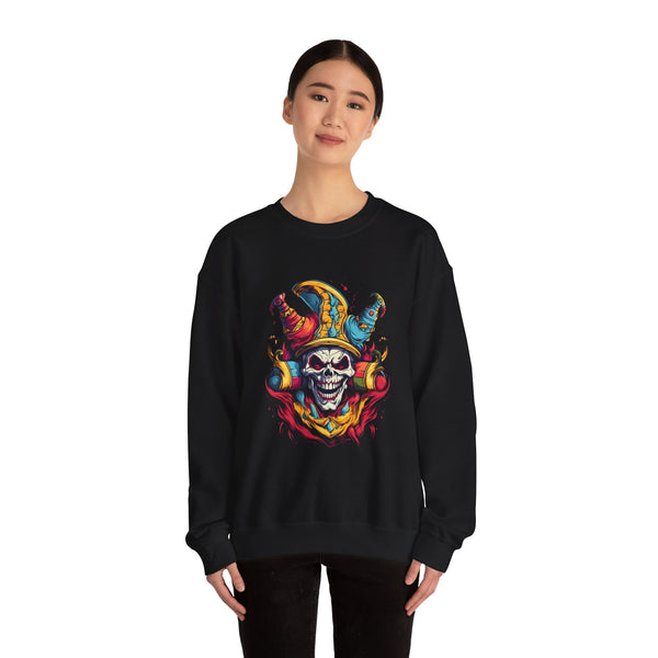 Clown Skull Unisex Sweatshirt