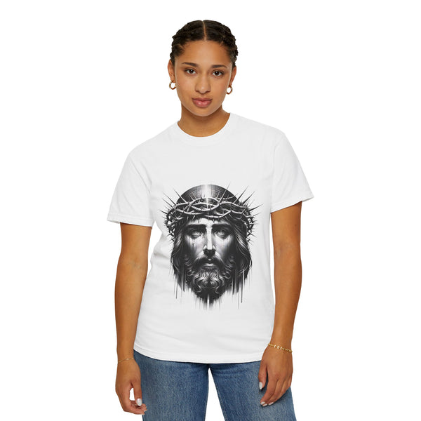 Christ Crowned Graphic T-shirt, Vintage Jesus Tee