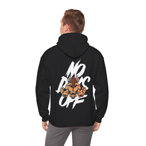 No Dogs Off Unisex Heavy Blend™ Hooded Sweatshirt - Stylish Casual Wear for Animal Lovers
