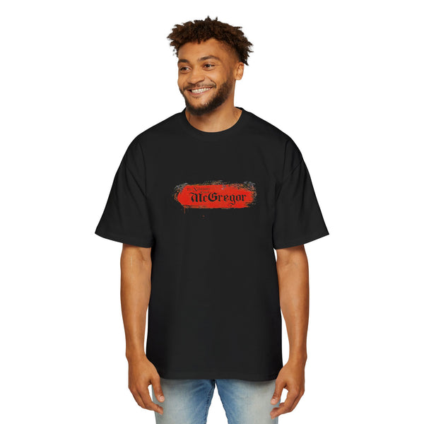 Men's Oversized Tee - Conor McGregor Graphic Tee, Bold Streetwear Style