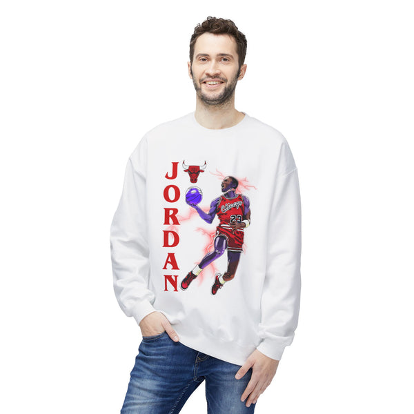 Jordan Basketball Sweatshirt, Unisex Crewneck, Sports Apparel