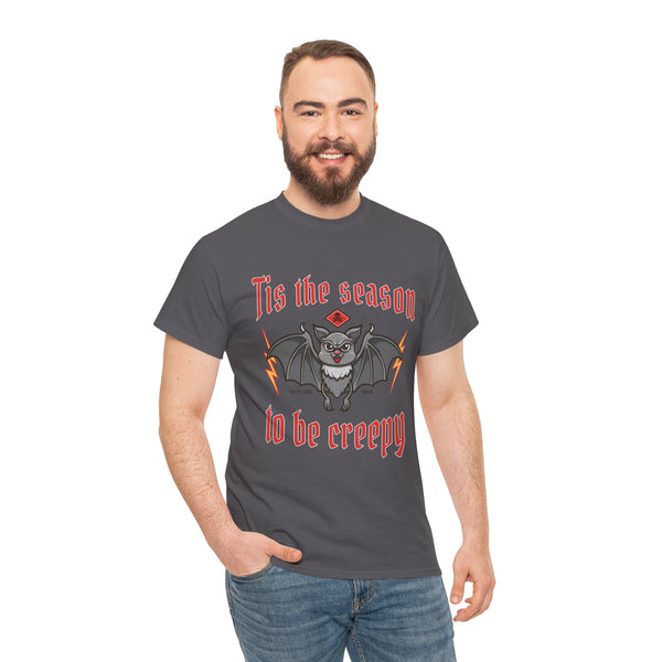 Tis the Season to Be Creepy Unisex Heavy Cotton Tee