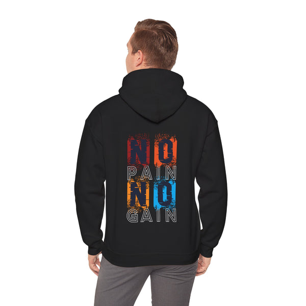Unisex Heavy Blend™ Hooded Sweatshirt - No Pain No Gain Motivation