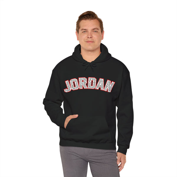 Vintage Jordan Graphic Hoodie - Unisex Heavy Blend™ Sweatshirt with Iconic Design