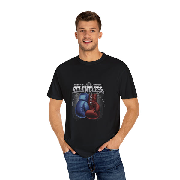 Relentless Spirit T-Shirt | Unisex Boxing Tee, Motivational Apparel, Fitness Gift, Workout Shirt, Sportswear, Casual Wear