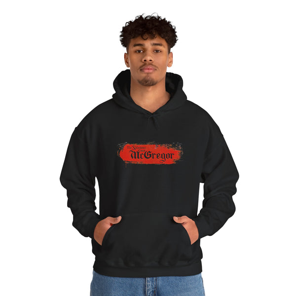 Unisex Heavy Blend™ Hooded Sweatshirt - Conor McGregor Art, MMA Gift, Sports Hoodie, Streetwear, Gym Wear, Casual Style