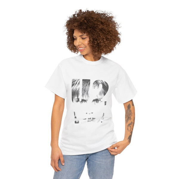 U2 Graphic Unisex Heavy Cotton Tee - Stylish Statement Shirt for Music Lovers