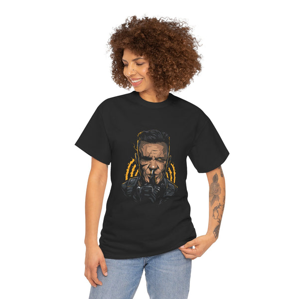 Vintage Graphic Unisex Heavy Cotton Tee - Bold Design for Casual Wear