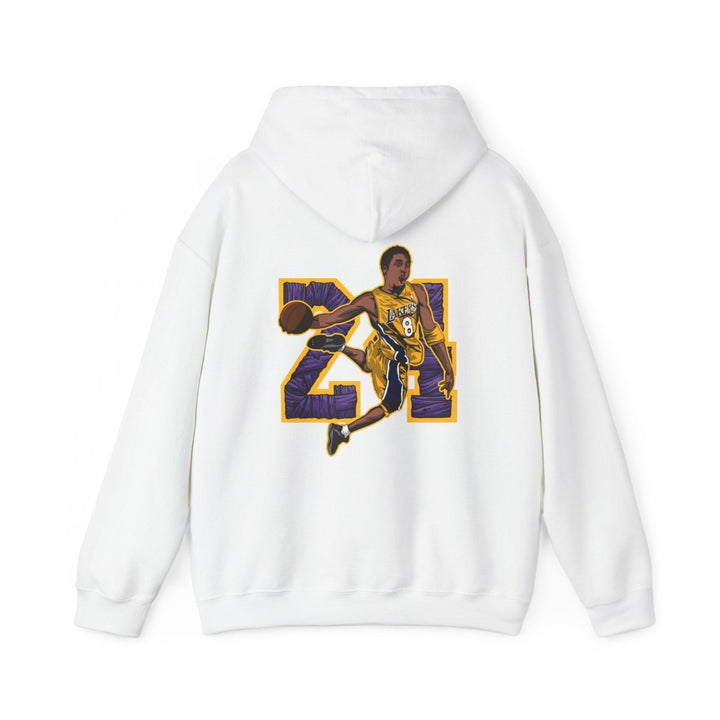 24 Kobe Unisex Hoodie - Red - S - 24 Kobe Unisex Hoodie - Tatoo Tee