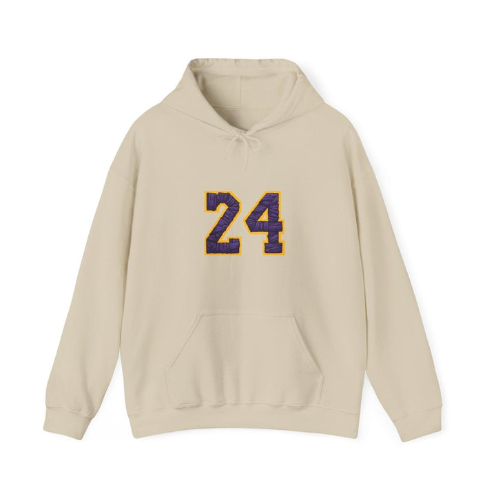 24 Kobe Unisex Hoodie - Red - S - 24 Kobe Unisex Hoodie - Tatoo Tee