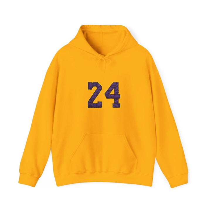 24 Kobe Unisex Hoodie - Red - S - 24 Kobe Unisex Hoodie - Tatoo Tee
