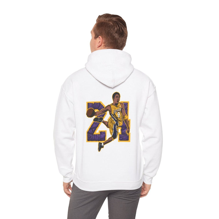 24 Kobe Unisex Hoodie - Red - S - 24 Kobe Unisex Hoodie - Tatoo Tee