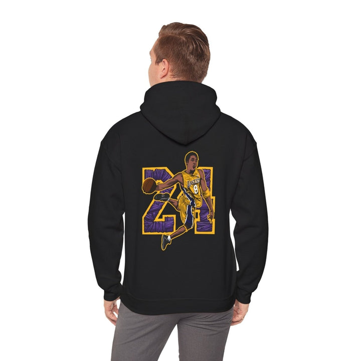 24 Kobe Unisex Hoodie - Red - S - 24 Kobe Unisex Hoodie - Tatoo Tee