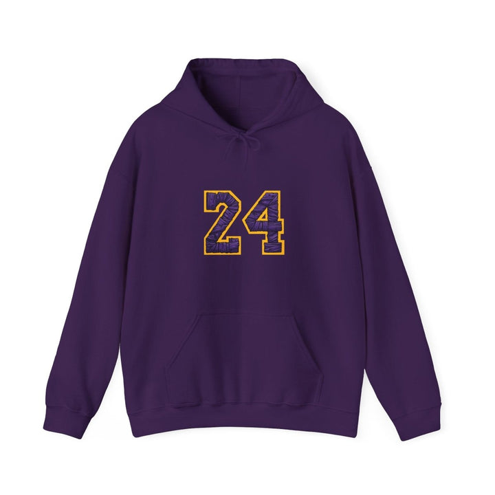 24 Kobe Unisex Hoodie - Red - S - 24 Kobe Unisex Hoodie - Tatoo Tee