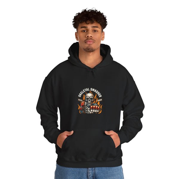 Skeletal Smasher Mixed Martial Arts Hoodie - Unisex Heavy Blend™