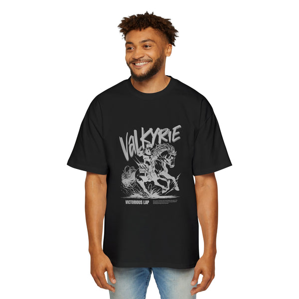 Valkyrie Vintage Graphic Oversized Tee for Men - Perfect for Casual Wear & Gifts