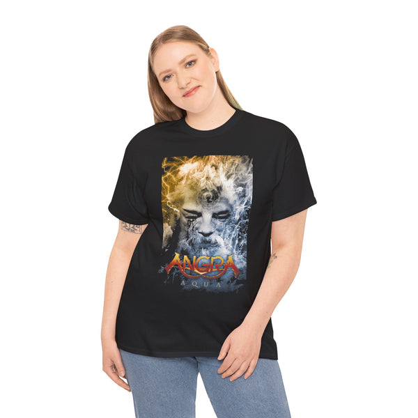 Unisex Heavy Cotton Tee - Angra Aqua Graphic Tee
