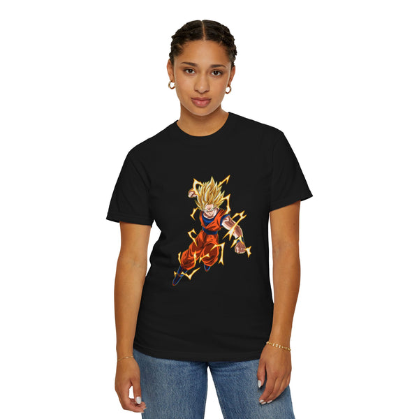 Dragon Ball Z Unisex Garment-Dyed T-Shirt, Anime Merchandise, Casual Wear