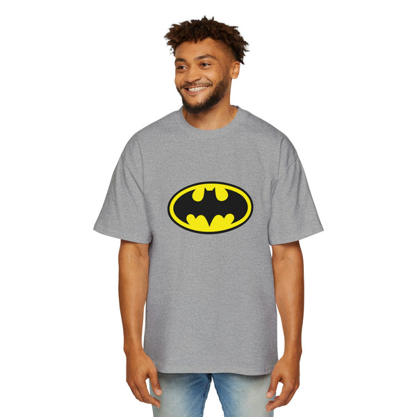 Batman Oversized Tee for Men - Classic Superhero Graphic Shirt