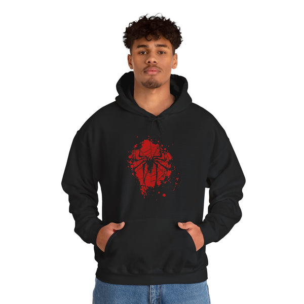 Spider Hero Unisex Hooded Sweatshirt - Stylish & Cozy for Superhero Fans