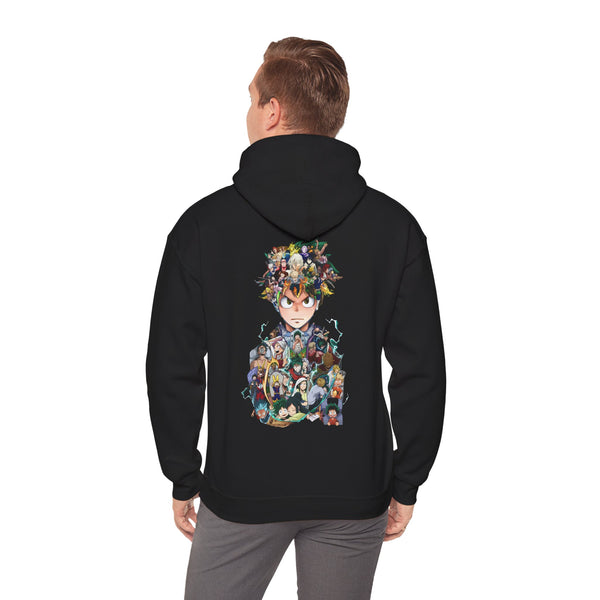 Anime Character Hooded Sweatshirt - Unisex Heavy Blend™ - Perfect for Fans