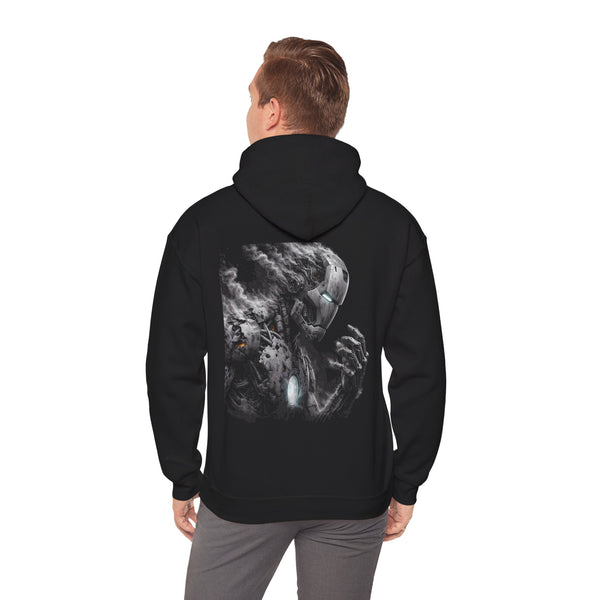 Iron Hero Unisex Hoodie, Superhero Gift, Cozy Sweatshirt, Marvel Comic Apparel