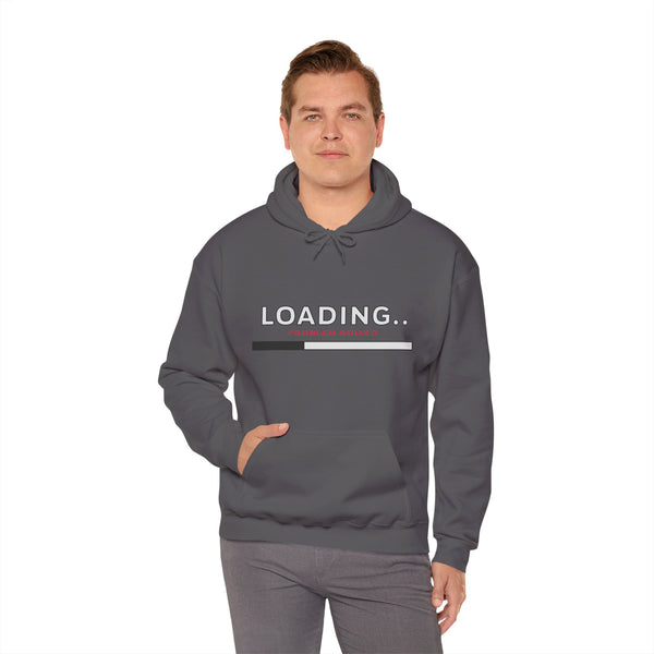 Loading Problem Solved Unisex Hooded Sweatshirt - Fun Graphic Sweatshirt for Everyday Comfort
