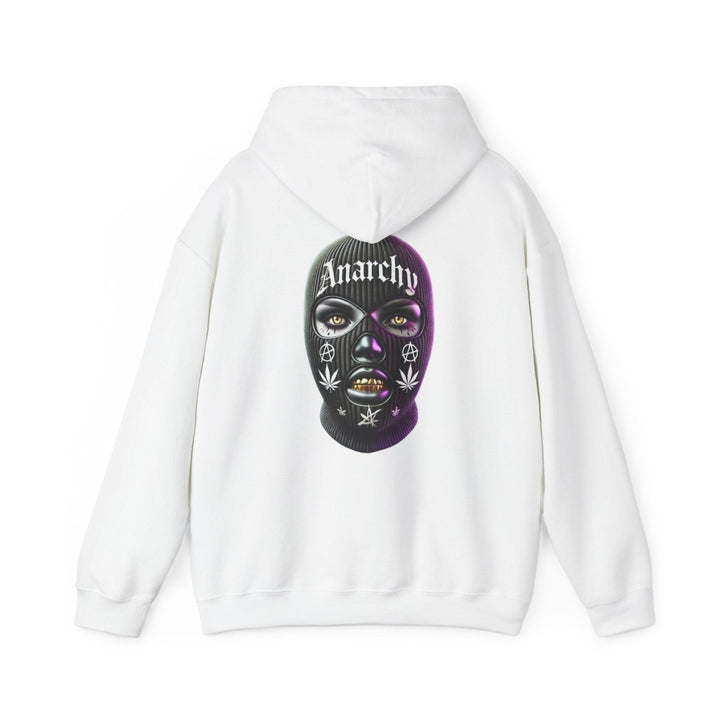 Anarchy Ski Mask Girl Unisex Hoodie - Red - S - Anarchy Ski Mask Girl Unisex Hoodie - Tatoo Tee