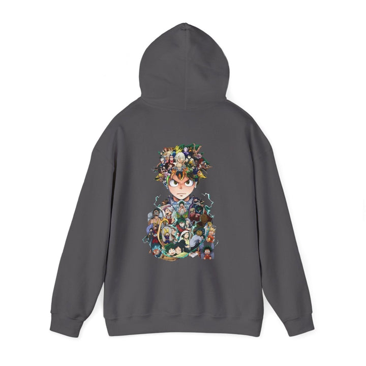 Anime Character Hooded Sweatshirt - Unisex Heavy Blend™ - Perfect for Fans - Red - S - Anime Character Hooded Sweatshirt - Unisex Heavy Blend™ - Perfect for Fans - Tatoo Tee