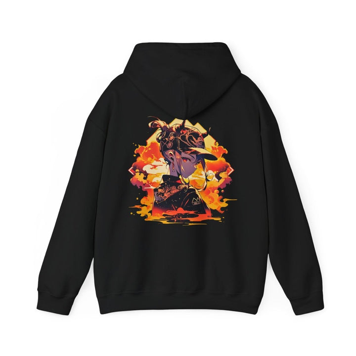 Anime Girl Unisex Hoodie - Heliconia - S - Anime Girl Unisex Hoodie - Tatoo Tee