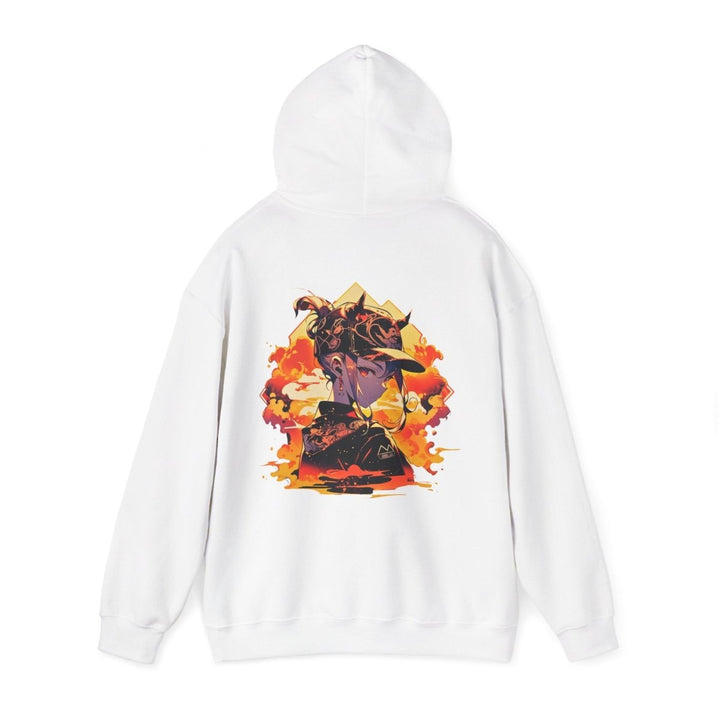 Anime Girl Unisex Hoodie - Heliconia - S - Anime Girl Unisex Hoodie - Tatoo Tee
