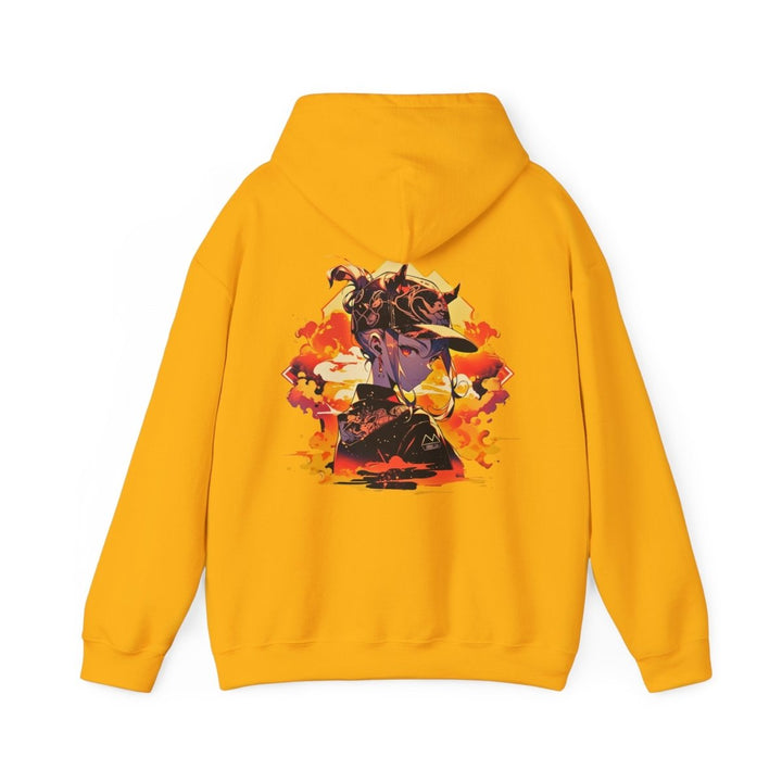 Anime Girl Unisex Hoodie - Heliconia - S - Anime Girl Unisex Hoodie - Tatoo Tee