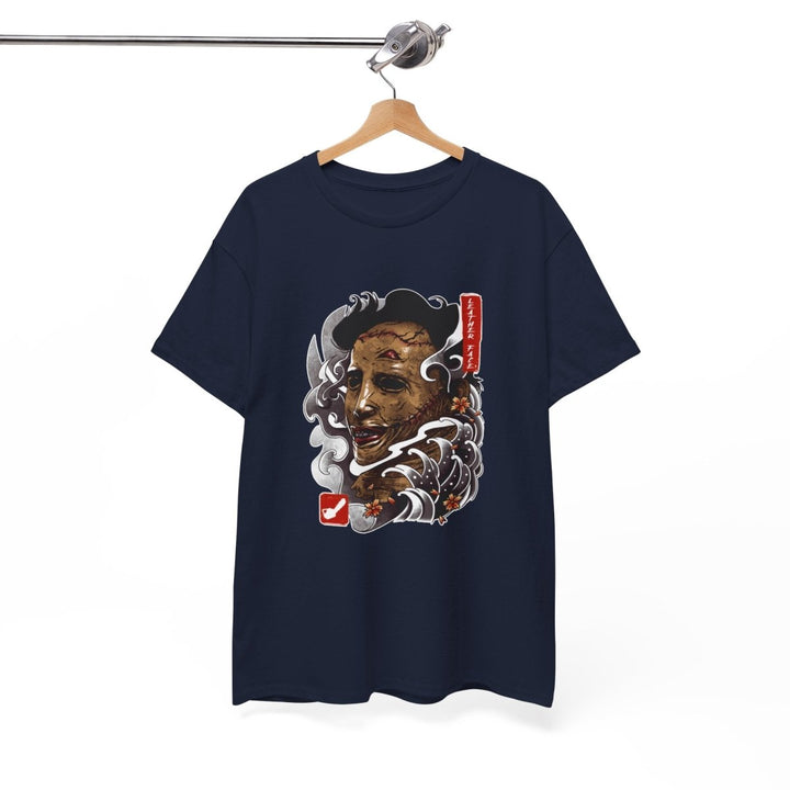 Artistic Skull Design Unisex Heavy Cotton Tee - Cardinal Red - S - Artistic Skull Design Unisex Heavy Cotton Tee - Tatoo Tee