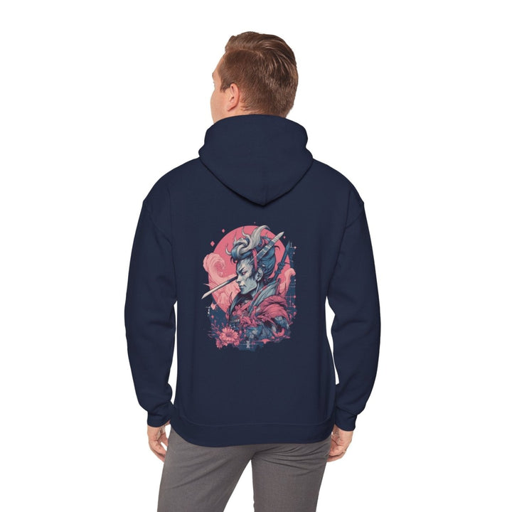 Artistic Unisex Hooded Sweatshirt - Unique Graphic Design for Trendsetters - Heliconia - S - Artistic Unisex Hooded Sweatshirt - Unique Graphic Design for Trendsetters - Tatoo Tee