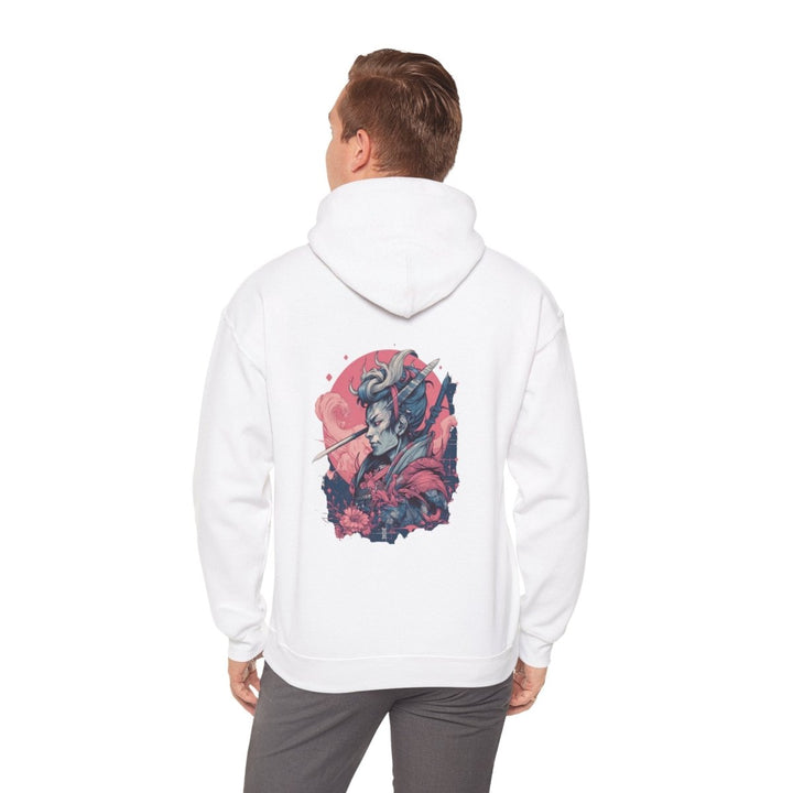 Artistic Unisex Hooded Sweatshirt - Unique Graphic Design for Trendsetters - Heliconia - S - Artistic Unisex Hooded Sweatshirt - Unique Graphic Design for Trendsetters - Tatoo Tee