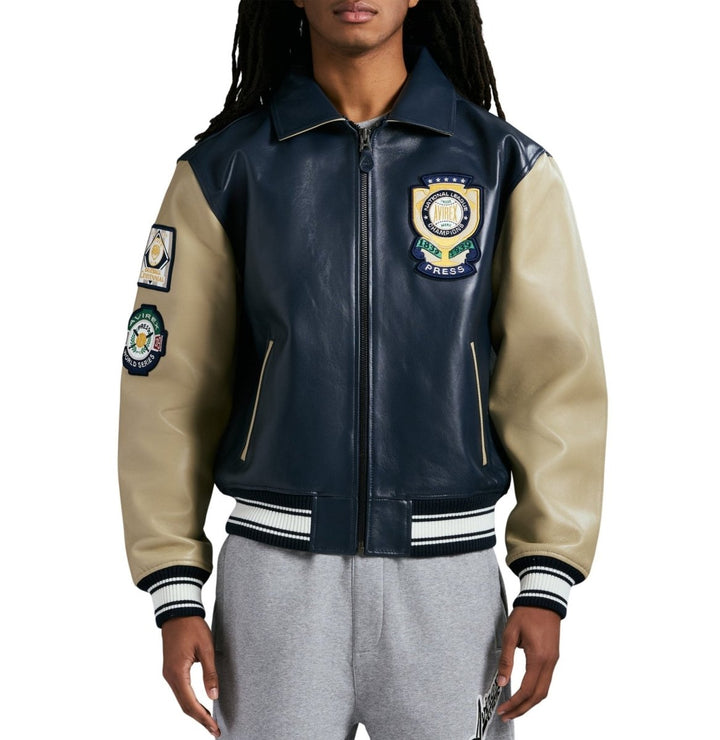 Avirex World Series Jacket - NAVY BLUE - XS - Avirex World Series Jacket - Tatoo Tee