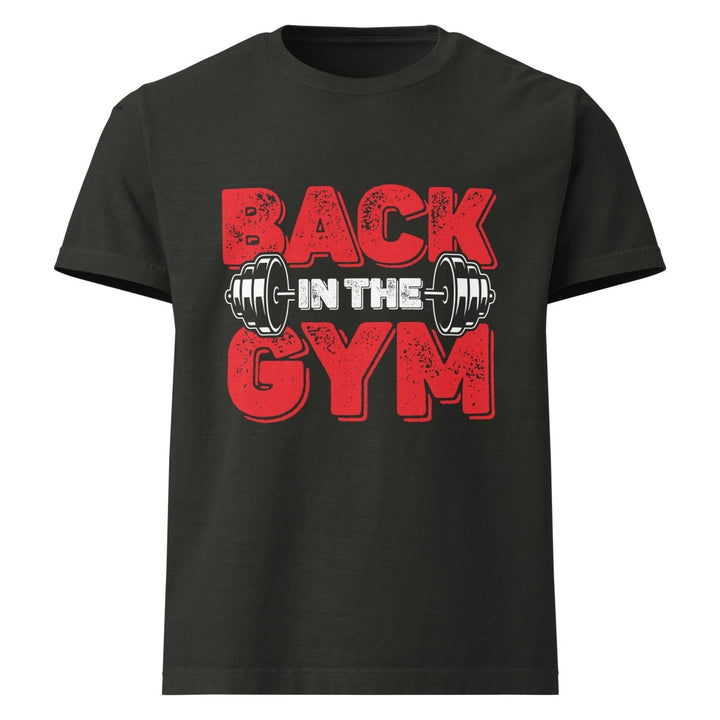 Back In The GYM Unisex oversized t-shirt - S - Product mockup - Tatoo Tee