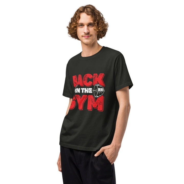 Back In The GYM Unisex oversized t-shirt - S - Product mockup - Tatoo Tee