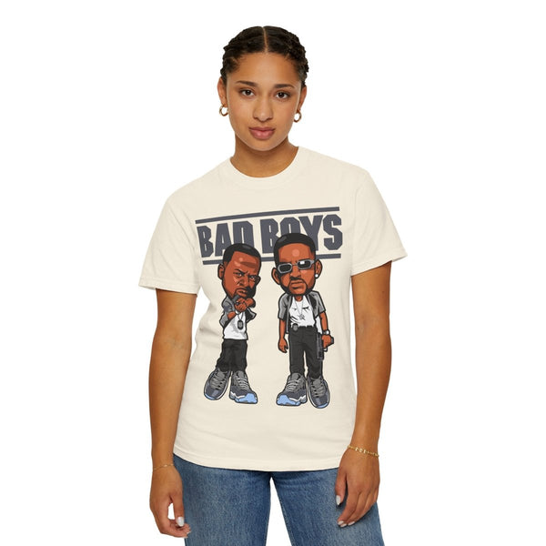 Bad Boys Unisex Graphic T-Shirt - Iconic Movie Apparel - Ivory - S - Bad Boys Unisex Graphic T-Shirt - Iconic Movie Apparel - Tatoo Tee