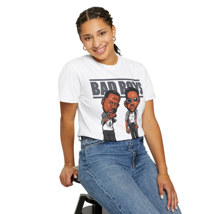 Bad Boys Unisex Graphic T-Shirt - Iconic Movie Apparel - Red - S - Bad Boys Unisex Graphic T-Shirt - Iconic Movie Apparel - Tatoo Tee