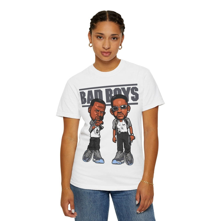 Bad Boys Unisex Graphic T-Shirt - Iconic Movie Apparel - White - S - Bad Boys Unisex Graphic T-Shirt - Iconic Movie Apparel - Tatoo Tee