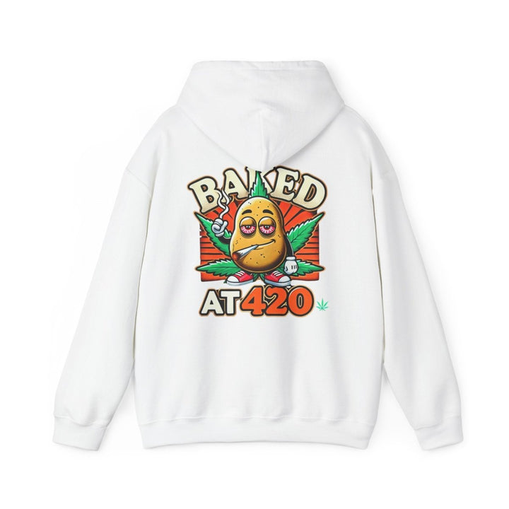 Baked At 420 Unisex Hoodie - Red - S - Baked At 420 Unisex Hoodie - Tatoo Tee