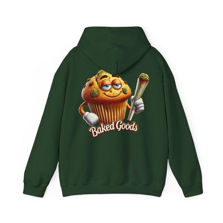 Baked Goods Muffin Unisex Hoodie - Red - S - Baked Goods Muffin Unisex Hoodie - Tatoo Tee