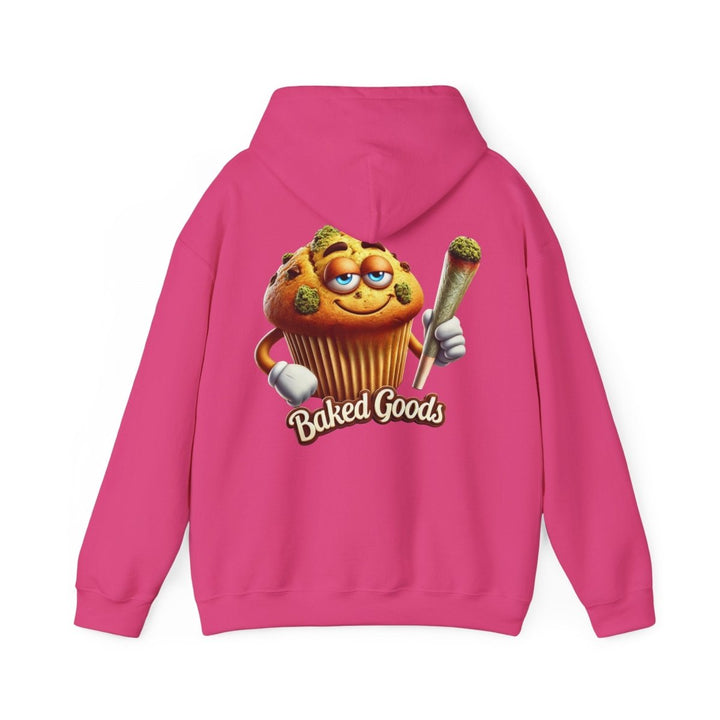 Baked Goods Muffin Unisex Hoodie - Red - S - Baked Goods Muffin Unisex Hoodie - Tatoo Tee
